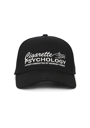 Midnight Rodeo Cigarette Psychology Hat in Black.