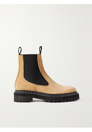 Proenza Schouler - Suede Chelsea Boots - Neutrals - IT35,IT35.5,IT36,IT36.5,IT37,IT37.5,IT38,IT38.5,IT39,IT39.5,IT40,IT41,IT42