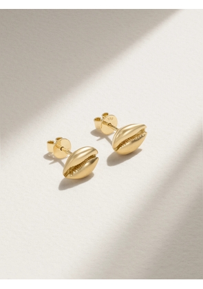 Almasika - Le Petit Cauri 18-karat Gold Earrings - One size