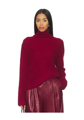 NAADAM Cloud Cashmere Turtleneck in Burgundy. Size M. Also in S.