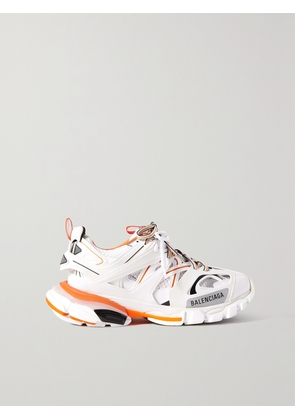 Balenciaga - Track Logo-detailed Mesh And Rubber Sneakers - White - IT34,IT35,IT36,IT37,IT38,IT39,IT40,IT41,IT42