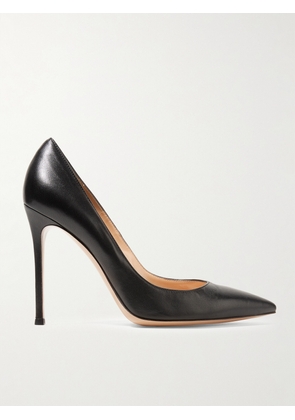 Gianvito Rossi - Gianvito 105 Leather Pumps - Black - IT34,IT34.5,IT35,IT35.5,IT36,IT36.5,IT37,IT37.5,IT38,IT38.5,IT39,IT39.5,IT40,IT40.5,IT41,IT41.5,IT42,IT43