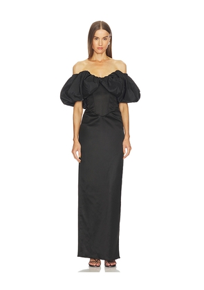 Michael Costello x REVOLVE Ninove Maxi Dress in Black. Size L. Also in XXS, XS, S, M, XL.