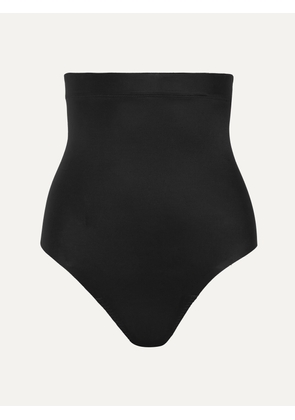 Spanx - Suit Your Fancy High-rise Stretch-jersey Thong - Black - x small,small,medium,large,x large