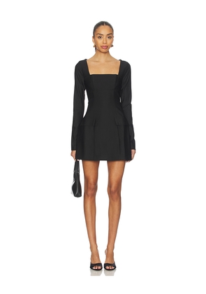 MORE TO COME Fenna Mini Dress in Black. Size L. Also in M, S, XS, XXS.