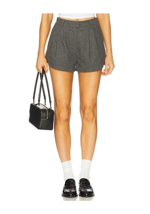 OSIS STUDIO Halle Short in Grey. Size L. Also in XS, S, M.