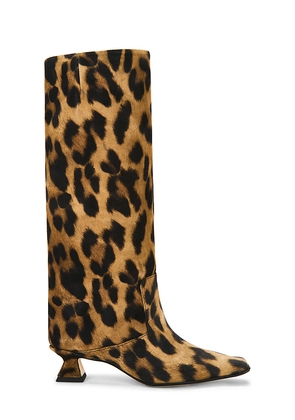 Miista Effie Tall Boot in Brown. Size 37. Also in 39, 40.