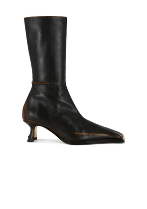 Miista Alfa Boot in Brown. Size 36. Also in 37, 38, 39, 40.