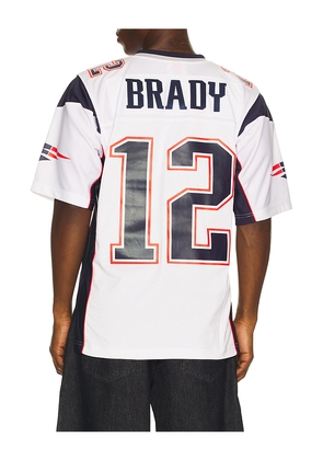 Mitchell & Ness NFL Patriots 2000 Tom Brady Jersey in White. Size L. Also in M.