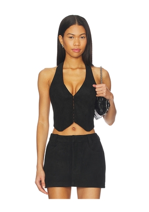 Nakedvice x REVOLVE The Staten Vest Top in Black. Size L. Also in XS, S, M.