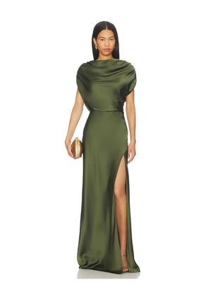 Lovers and Friends Liliana Gown in Dark Green. Size S. Also in XS, XXS.