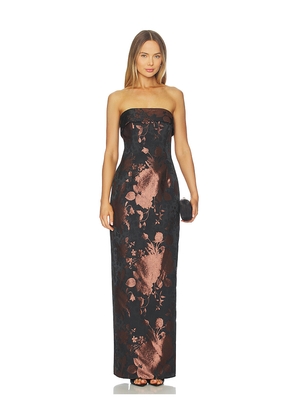 Katie May Elin Gown in Black. Size L. Also in S, XS, M, XL.