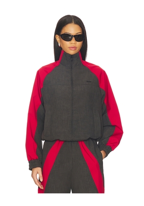 MSGM Track Jacket in Grey. Size 36. Also in 38, 40.