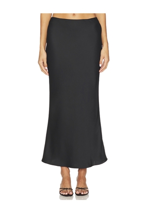 Lovers and Friends Reina Maxi Skirt in Black. Size L. Also in XXS, XS, S, M, XL.