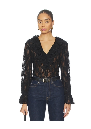 MORE TO COME Dulcie Top in Black. Size L. Also in XS, XXS, S, M.