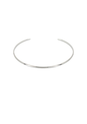 Lovers and Friends Lilian Necklace in Metallic Silver.