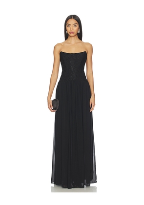Lovers and Friends Joanna Gown in Black. Size S. Also in XXS, XS, M.