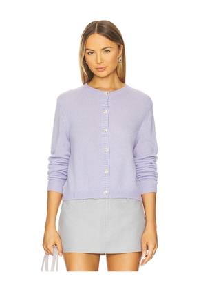 Lisa Yang Felicia Cardigan in Lavender. Size 0. Also in 1, 2.
