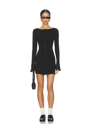 Lovers and Friends Fernanda Mini Dress in Black. Size L. Also in XXS, XS, S, M, XL.