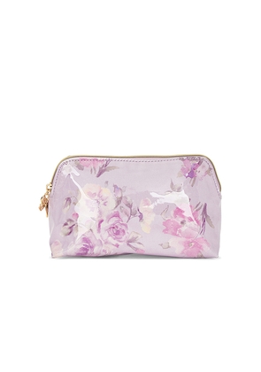 LoveShackFancy Small Travel Pouch in Lavender.
