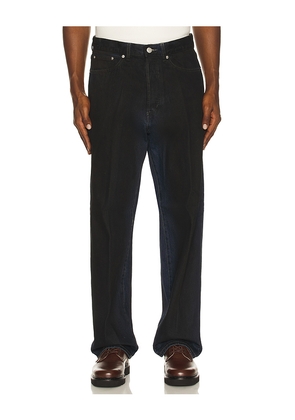 Obey Classic Baggy Spray Jeans in Blue. Size 30. Also in 31, 32, 33, 34, 36.