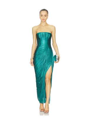 Maria Lucia Hohan x REVOLVE Ruby Dress in Teal. Size 34/2. Also in 36/4, 38/6, 40/8, 42/10.