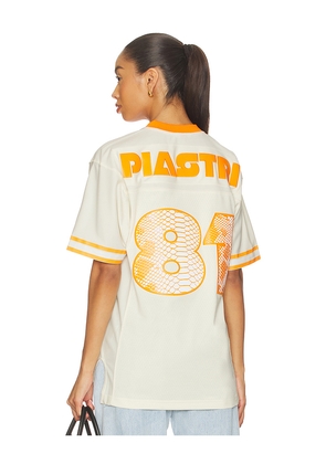 Mitchell & Ness x McLaren Formula 1 Piastri Legacy Jersey in Cream. Size L. Also in M, S, XL/1X.