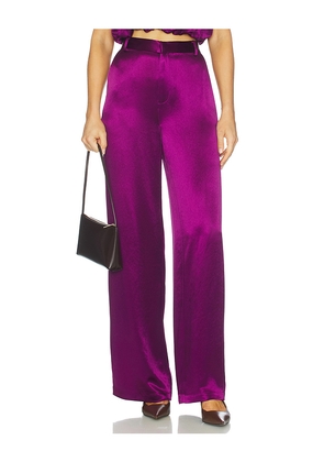 Nonchalant Label Esme Pant in Purple. Size M. Also in S, XS.