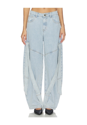 LIONESS Offshore Jeans in Blue. Size L. Also in S, XXS, XS, M, XL, XXL.