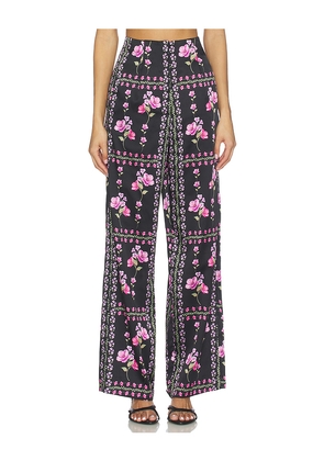 MISA Los Angeles Rita Pant in Black. Size L. Also in S, M, XL.