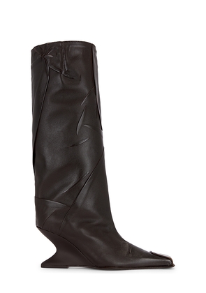 Miista Ayleen Tall Boots in Brown. Size 36. Also in 37, 38, 39, 40, 41.