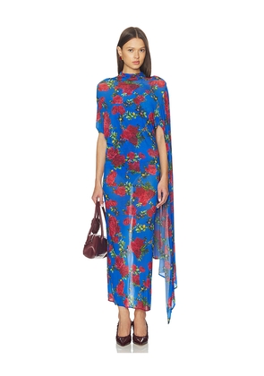 Magda Butrym Dress in Blue. Size 34. Also in 36, 38.