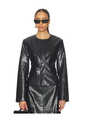 L'Academie By Marianna Alisson Jacket in Black. Size L. Also in XXS, XS, S, M, XL.