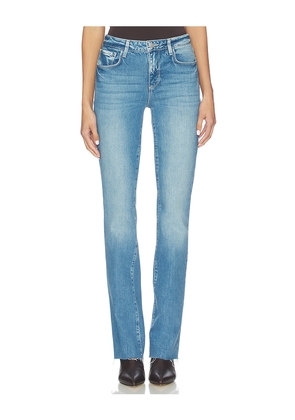 L'AGENCE Ruth High Rise Straight in Blue. Size 24. Also in 25, 26, 27, 28.