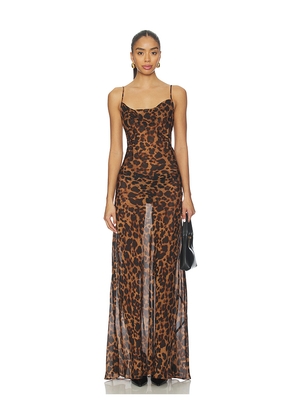 L'AGENCE Christine Dress in Multi. Size 0. Also in 2, 4, 6, 8.