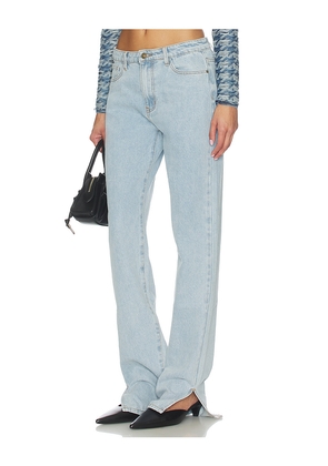 LIONESS Alabama Jeans in Blue. Size L. Also in XS, S, M, XXL.