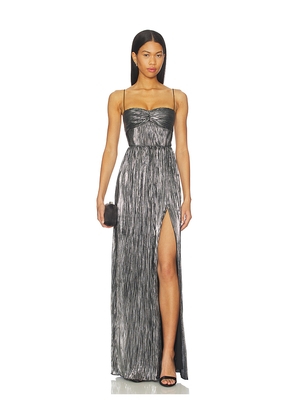 Lovers and Friends Emmy Gown in Black. Size L. Also in XXS, XS, S, M, XL.