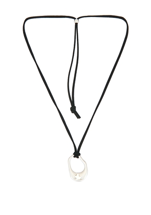 Lovers and Friends Freya Necklace in Metallic Silver.