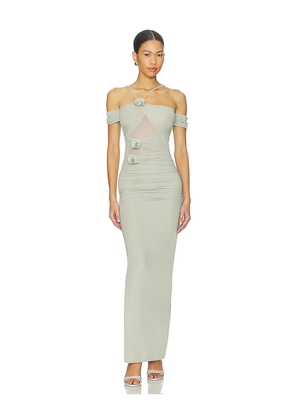 Maygel Coronel Abisso in Sage. Size S/M. Also in XXS/XS.