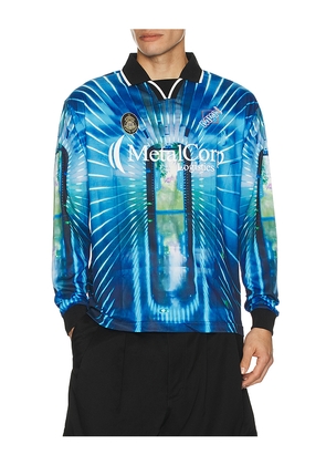 Metalwood Studio Ktv Long Sleeve Jersey in Blue. Size L. Also in S, M, XL/1X.