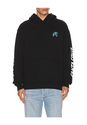 Malbon Golf x Santa Cruz Fesque Screaming Hand Hoodie in Black. Size L. Also in S, M.