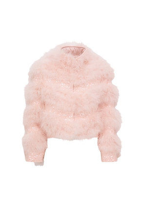 LoveShackFancy Kids Trislyn Jacket in Pink. Size 2. Also in 6, 3, 4, 5.