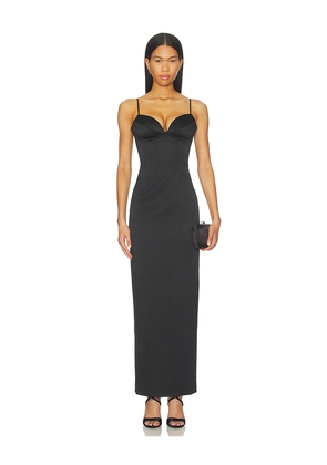 NBD Agnes Gown in Black. Size L. Also in M, S, XL, XS, XXS.