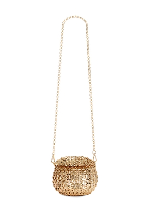 Lovers and Friends Isla Handbag in Metallic Gold.