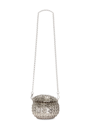 Lovers and Friends Isla Handbag in Metallic Silver.