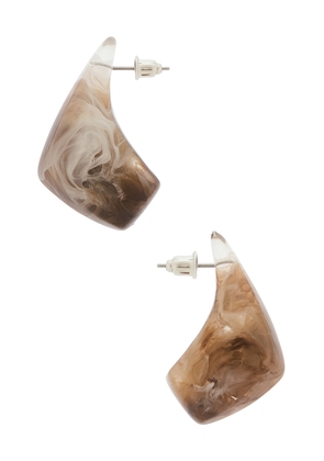 Lovers and Friends Florence Earrings in Taupe.