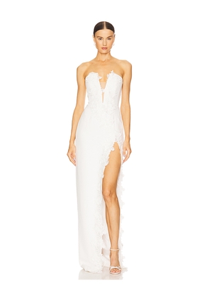 SAU LEE Florence Dress in White. Size 0. Also in 00, 10, 12, 2, 4, 6, 8.