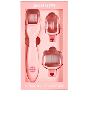 Skin Gym Face + Body Microroller Set in Beauty: NA.