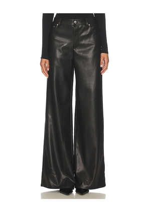 Lovers and Friends Brooklyn Faux Leather Pant in Black. Size L. Also in XS, XXS, S, M.