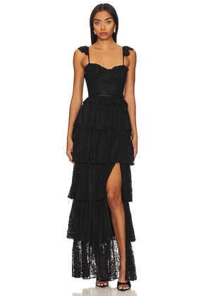Tularosa Cantini Maxi Dress in Black. Size M. Also in S.